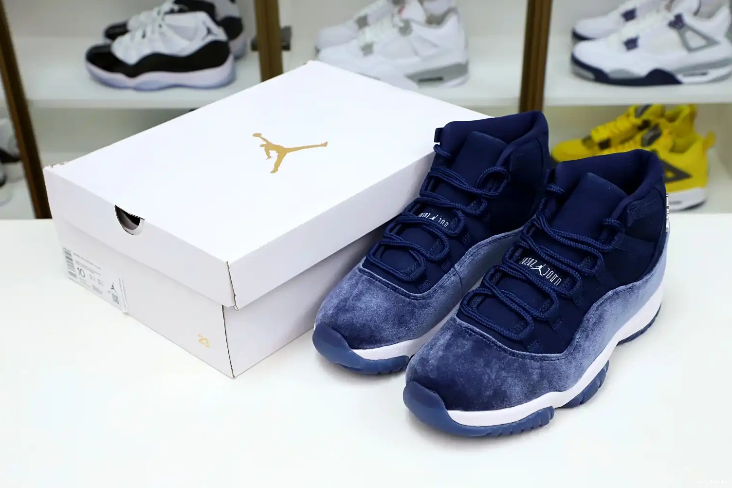 RETRO JORDAN 11 AIR NAVY MIDNIGHT Kimikick 0729